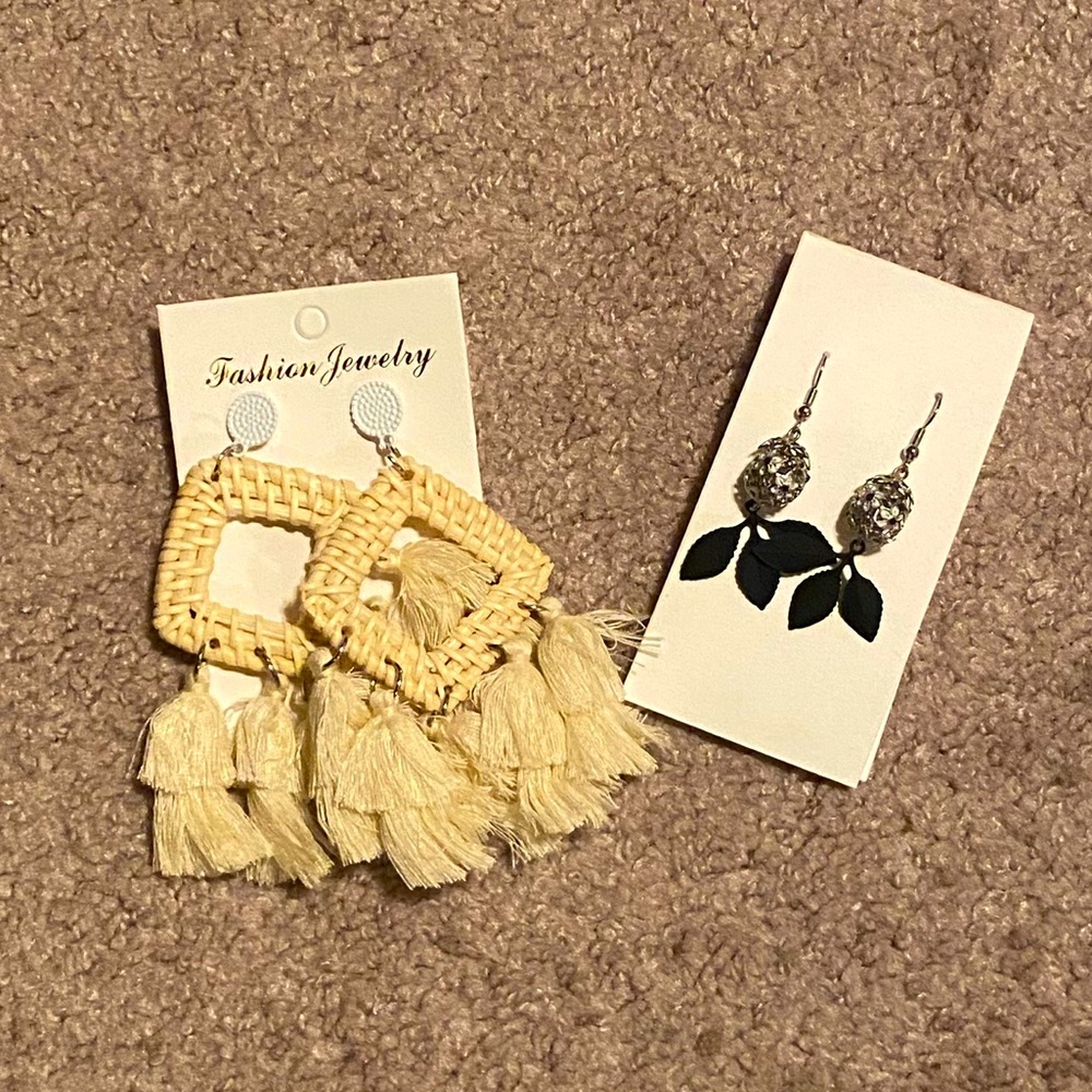 Handmade Earring lot - never worn